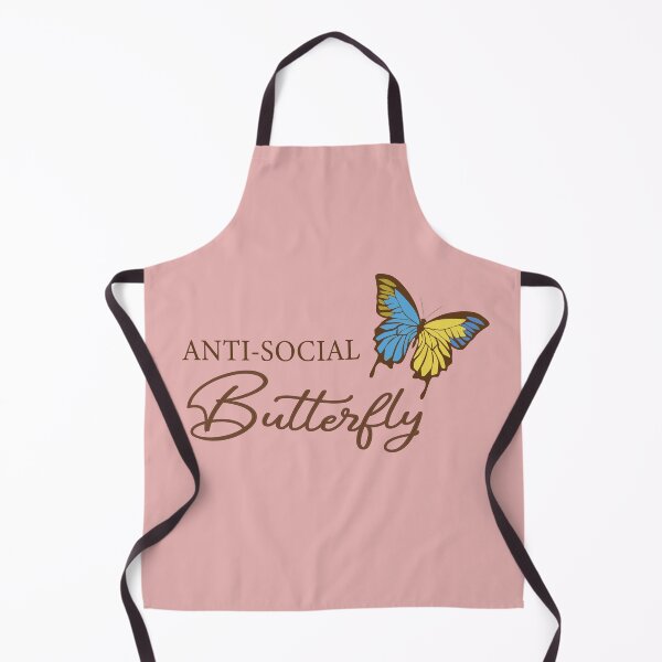 Item preview, Funny Antisocial Butterfly designed and sold by altk btk.