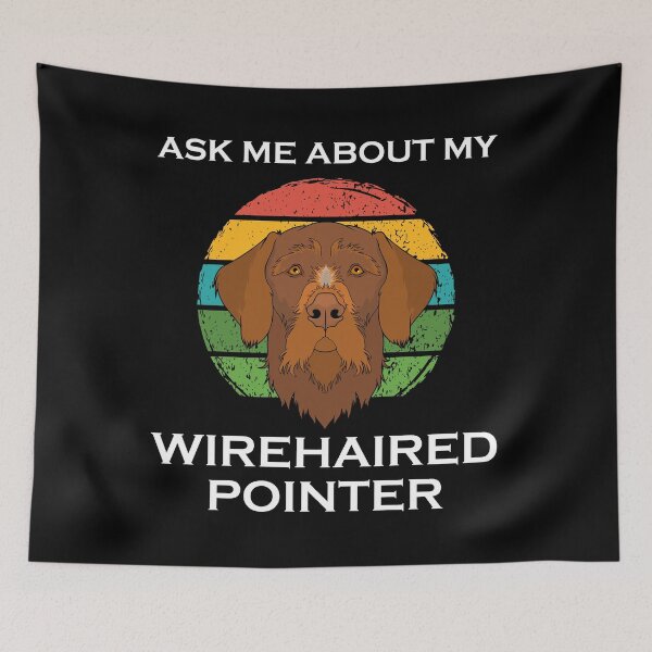 Item preview, Ask Me About My German Wirehaired Pointer Pet Dog Lover design designed and sold by jakehughes2015.