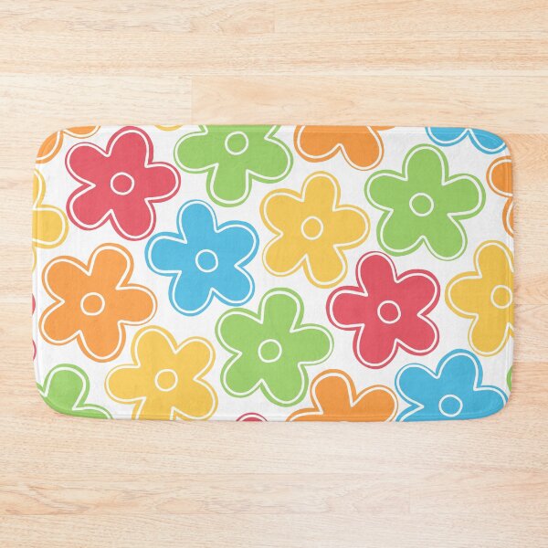 Item preview, Bright Hippie Flowers Pattern designed and sold by passionatelyem.