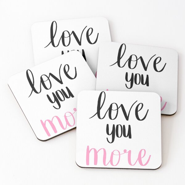 Item preview, “Love you more” designed and sold by KRJ Design.