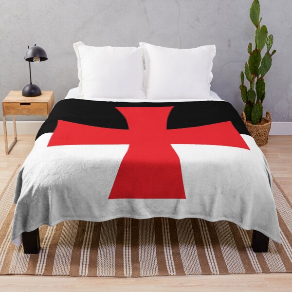 Item preview, Knights Templar Flag designed and sold by Bruiserstang.