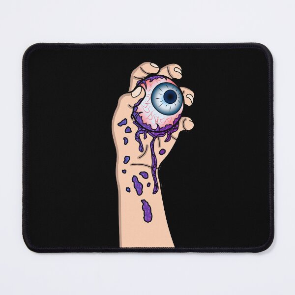 Item preview, Creepy eye (purple-blue) designed and sold by PaintedGlass.