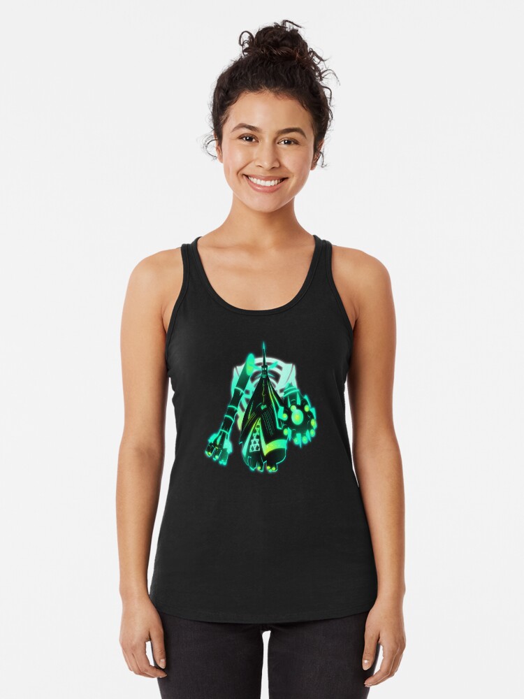 Thumbnail 1 of 3, Racerback Tank Top, Celesteela designed and sold by TornadoTwist.