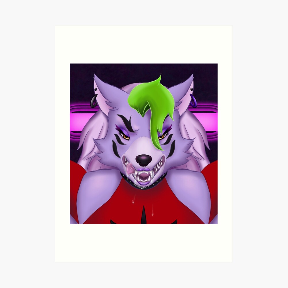 Roxy I Am The Best FNAF SB Art Board Print for Sale by Leguminophobic