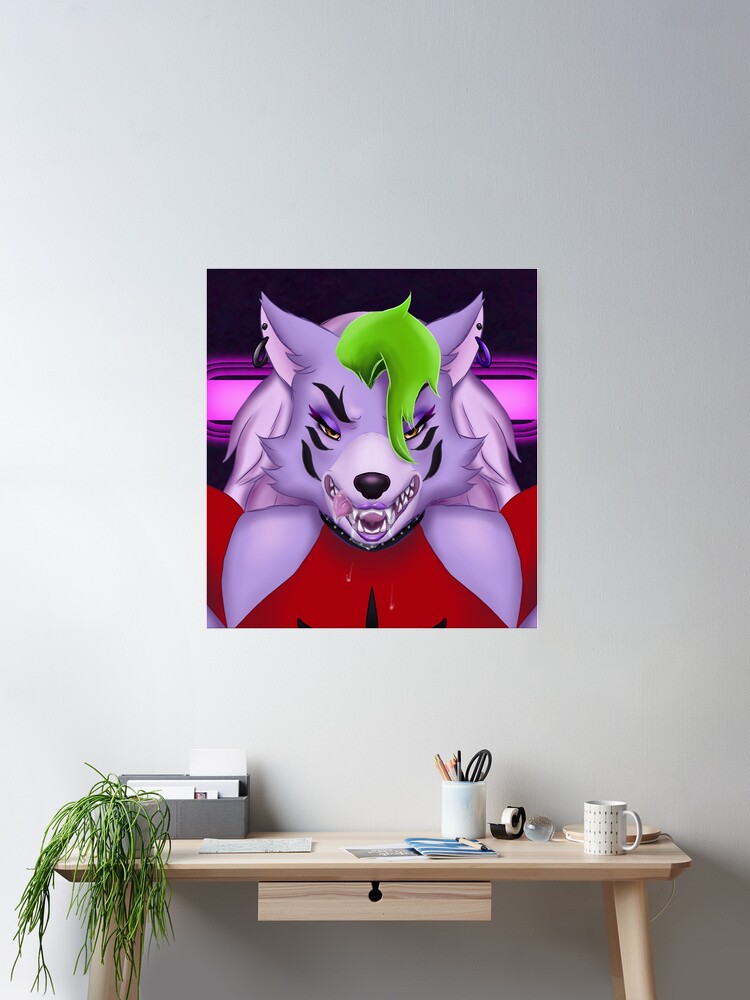 Roxy I Am The Best FNAF SB Art Board Print for Sale by Leguminophobic