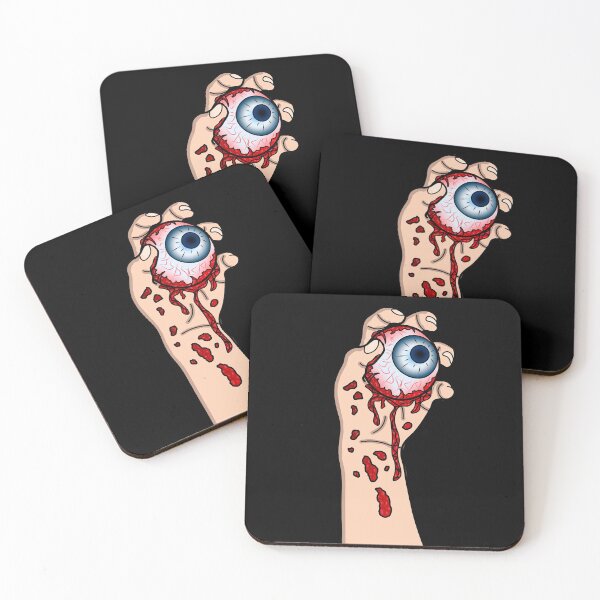 Item preview, Eye creepy (red) designed and sold by PaintedGlass.
