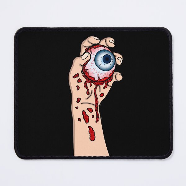 Item preview, Eye creepy (red) designed and sold by PaintedGlass.