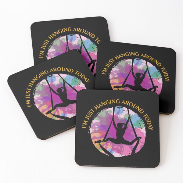 Item preview, Aerialist Hanging Around Aerial Yoga Aerial Silk Acrobatic design designed and sold by jakehughes2015.