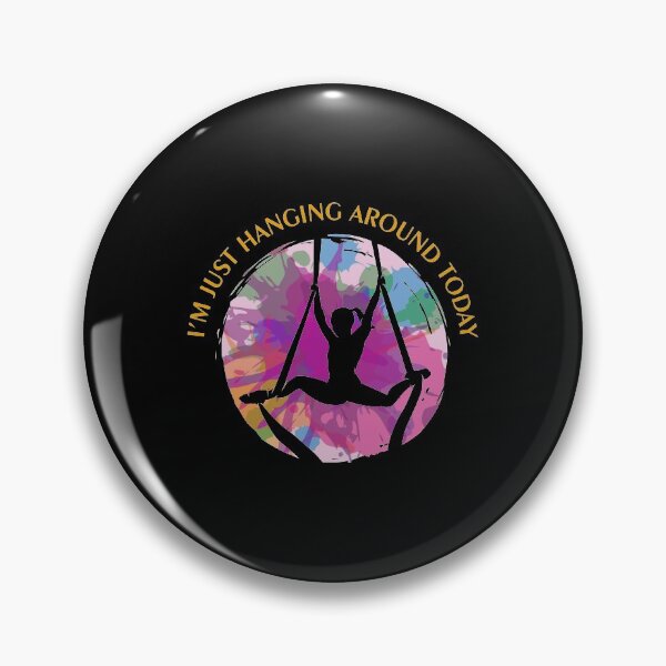 Item preview, Aerialist Hanging Around Aerial Yoga Aerial Silk Acrobatic design designed and sold by jakehughes2015.