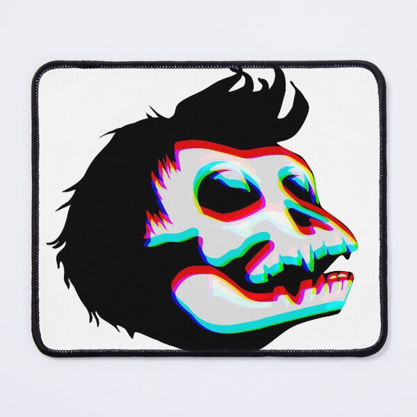 Item preview, dead missing link troglodyte skull 3d trial double image designed and sold by mirrorimages.