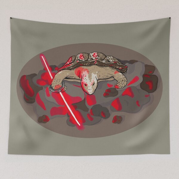 Item preview, Saber Wielding Tortoise designed and sold by rsartcustom.