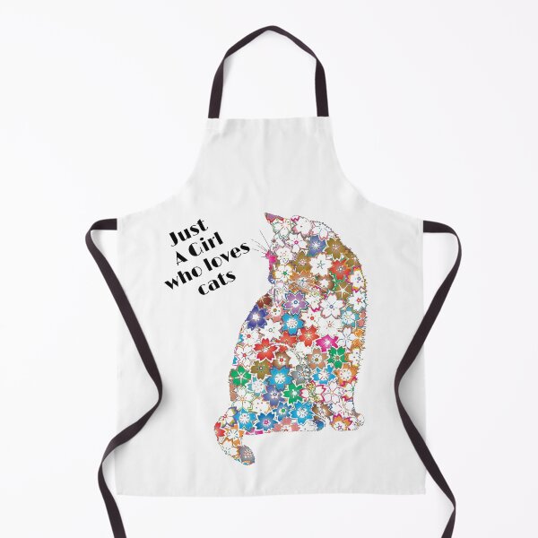 Item preview, T-shirt girl who loves cats designed and sold by Goussaid.
