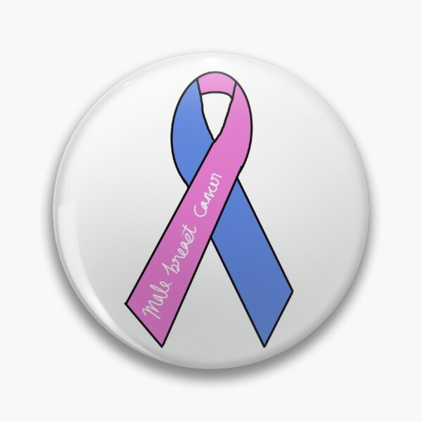 Item preview, Male Breast Cancer Awareness Ribbon  designed and sold by jenmishalecki.