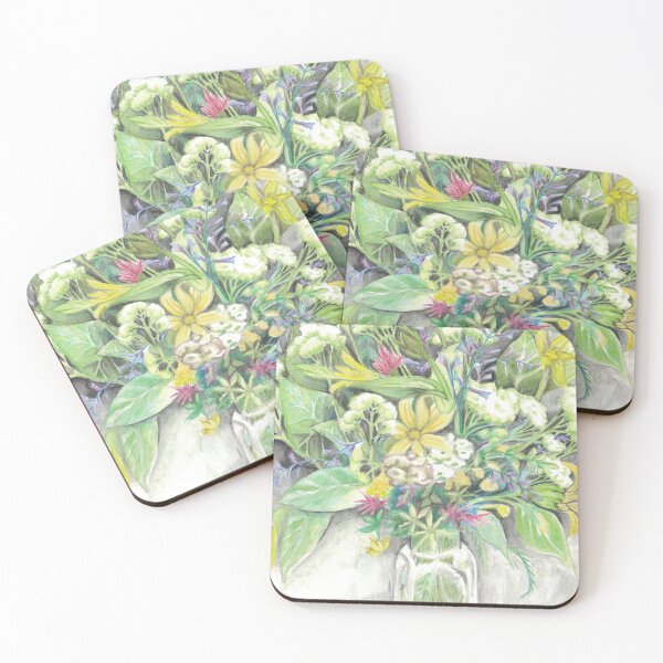 Item preview, Tahoe Wildflower Bouquet Watercolor designed and sold by KareliKairos.