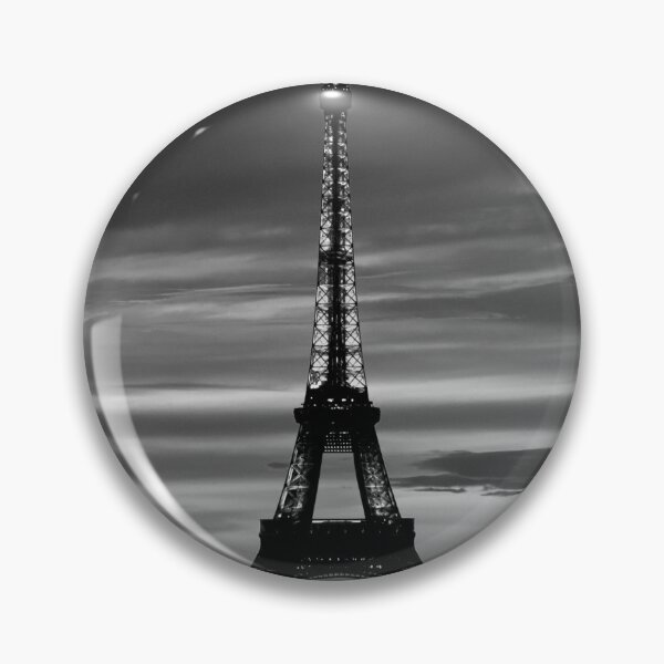 Item preview, Eiffel Tower in black and white designed and sold by LauraRepoOrtega.