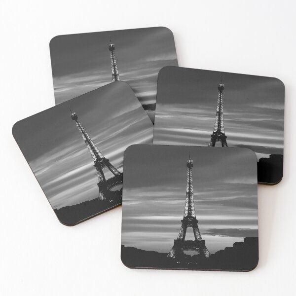 Item preview, Eiffel Tower in black and white designed and sold by LauraRepoOrtega.
