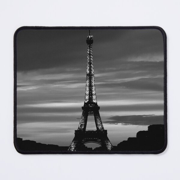 Item preview, Eiffel Tower in black and white designed and sold by LauraRepoOrtega.