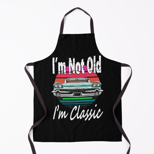 Item preview, I’m not old I’m classic Funny Tee Shirt Retro - Colour on Black designed and sold by ShumShumShop.