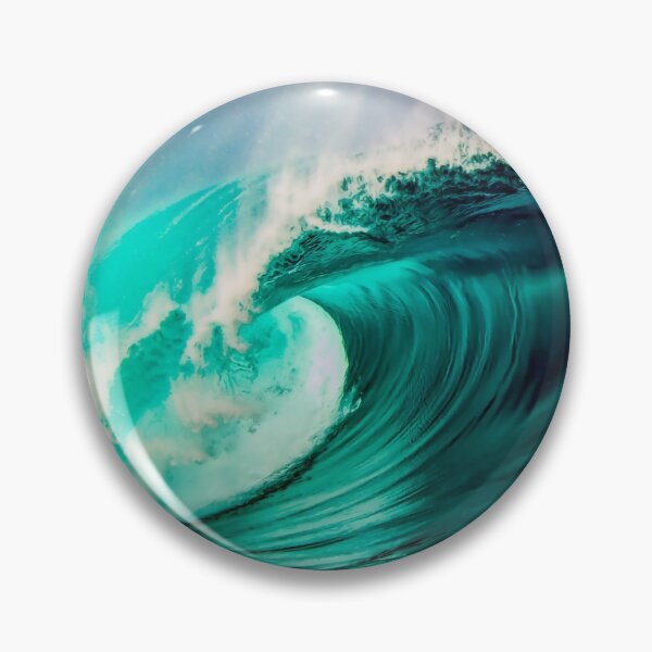 Item preview, Stunning Ocean Wave digital watercolor painting, beautiful close up designed and sold by Orianah.