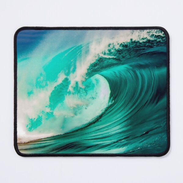 Item preview, Stunning Ocean Wave digital watercolor painting, beautiful close up designed and sold by Orianah.