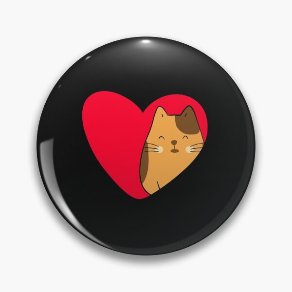 Item preview, A cat inside a heart valentine designed and sold by dzairshirts.