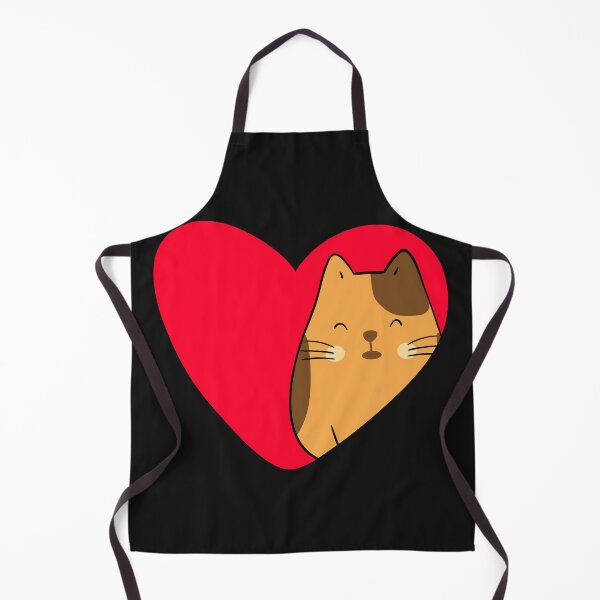Item preview, A cat inside a heart valentine designed and sold by dzairshirts.