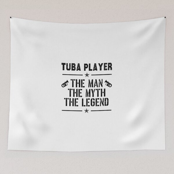 Item preview, Tuba Player gift  The Man The Myth The Legend  Funny Musician Oktoberfest or Polka Dancing Band Gift  Funny Rude Offensive saying, designed and sold by joygift369.