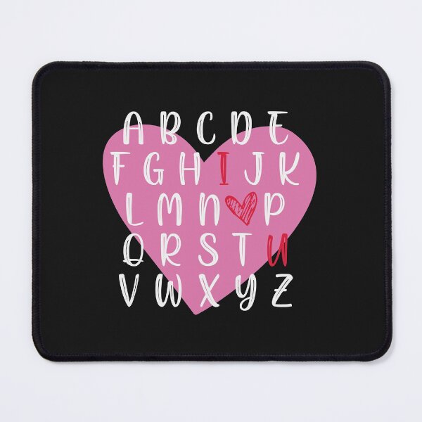 Item preview, I love you alphabet designed and sold by dzairshirts.
