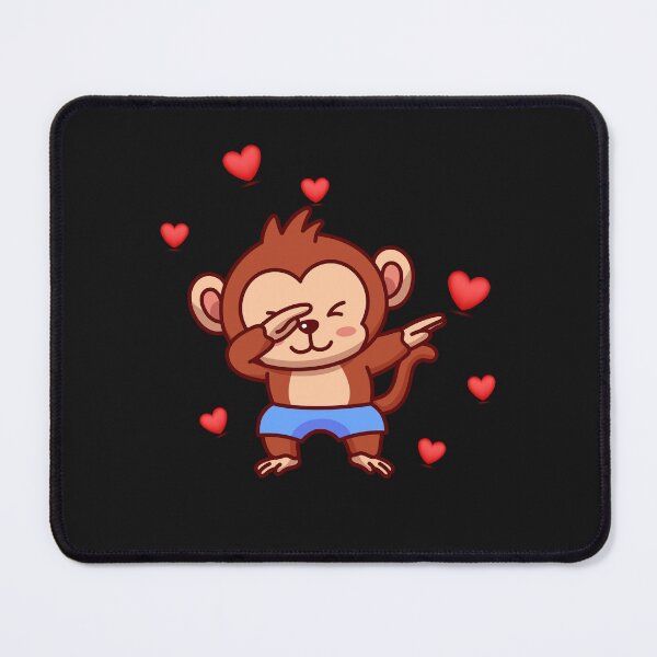 Item preview, Valentines Day Dabbing monkey funny designed and sold by dzairshirts.