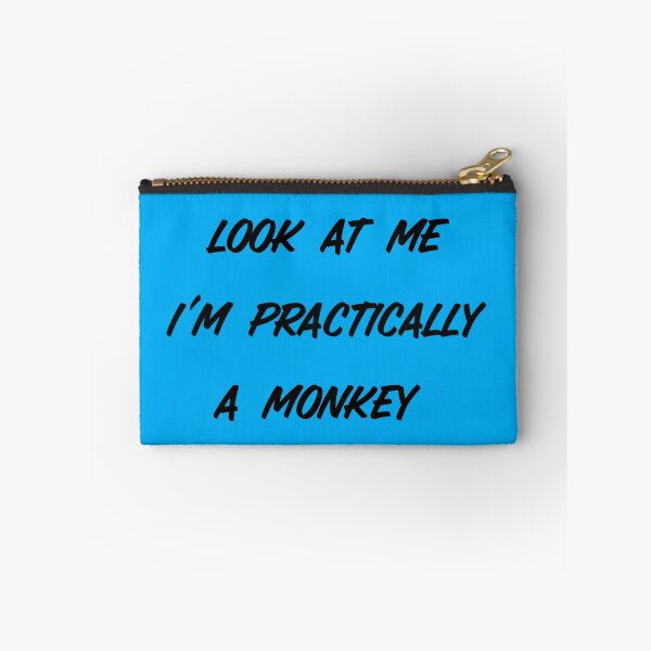 Item preview, look at me im practically a monkey blue designed and sold by Cora Gregory.