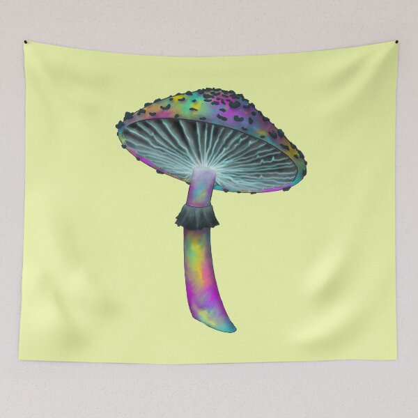 Item preview, Tie dye Mushroom  designed and sold by traveleroama.