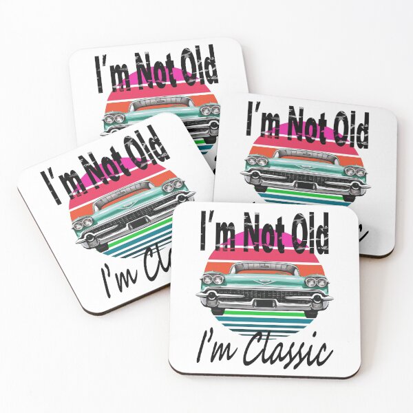 Item preview, I’m not old I’m classic Funny Tee Shirt Retro - White designed and sold by ShumShumShop.