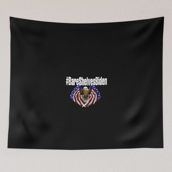 Item preview, #BareShelvesBiden With flag  designed and sold by SagittarArt.