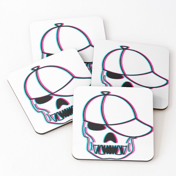 Item preview, Rapper skull (aberration) designed and sold by PaintedGlass.