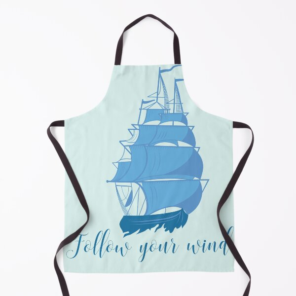 Item preview, Follow your wind.Nautical Pirate ship designed and sold by Anna Lemos.
