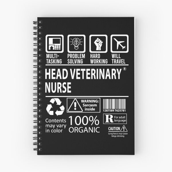Item preview, Head Veterinary Nurse T Shirt - MultiTasking Certified Job Gift Item Tee designed and sold by oslandefren.