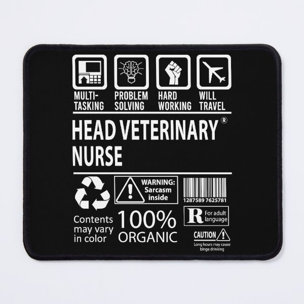 Item preview, Head Veterinary Nurse T Shirt - MultiTasking Certified Job Gift Item Tee designed and sold by oslandefren.
