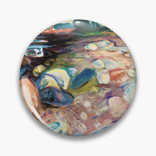 Item preview, Edvard Munch "Shore with Red House", 1904 designed and sold by Alexandra Dahl.