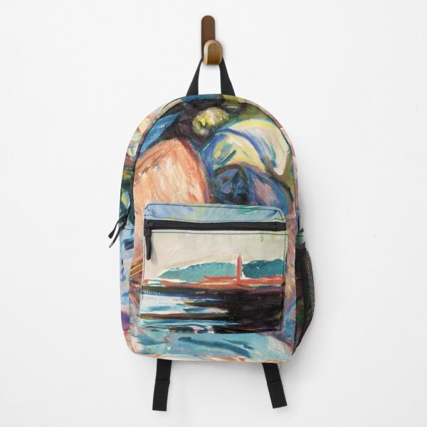 Item preview, Edvard Munch "Shore with Red House", 1904 designed and sold by Alexandra Dahl.