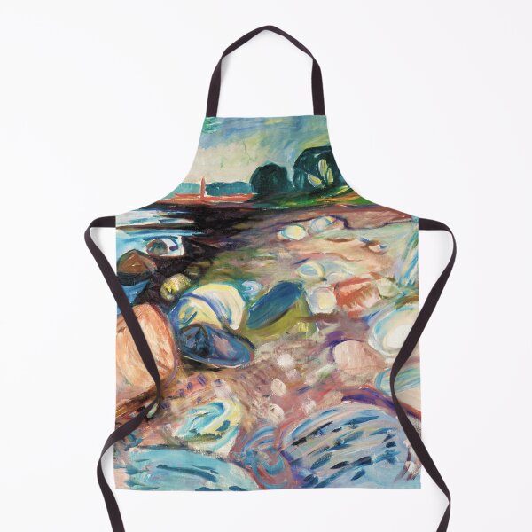 Item preview, Edvard Munch "Shore with Red House", 1904 designed and sold by Alexandra Dahl.