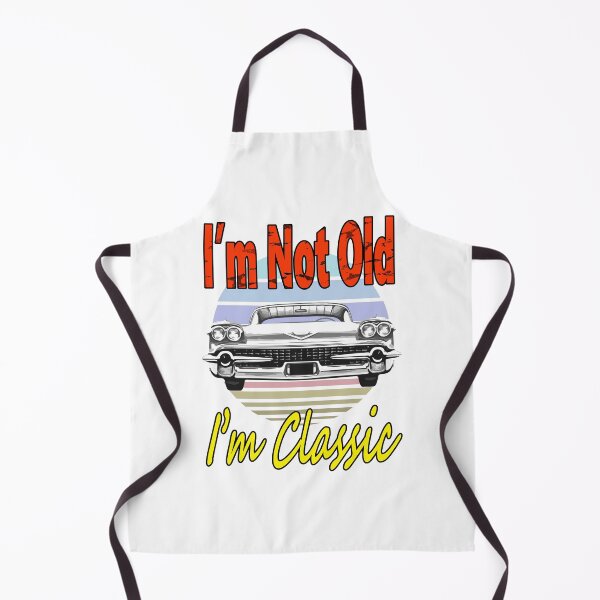 Item preview, I’m not old I’m classic Funny Sticker Retro - Black & White Car designed and sold by ShumShumShop.