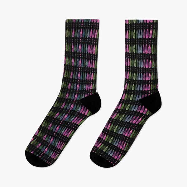 Item preview, Teardrops Stripe in Jewel Tones by MarcyBrennanArt designed and sold by MarcyBrennanArt.