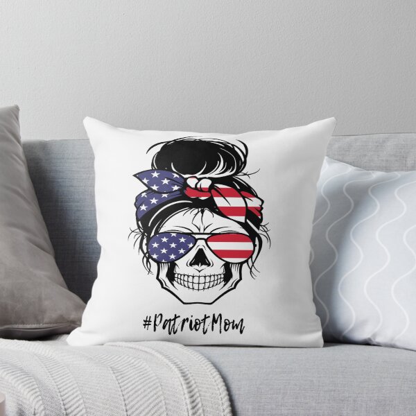 Item preview, Patriot Mom Skull  designed and sold by SouthernDesigns.