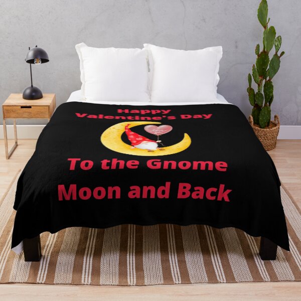 Item preview, Happy Valentine's Day To the Gnome Moon and Back designed and sold by teewearstyle.
