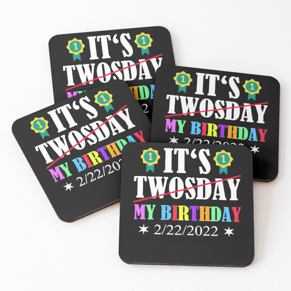 Item preview, Birthday Twosday February 22nd 2/22/2022 designed and sold by Club7Studios.