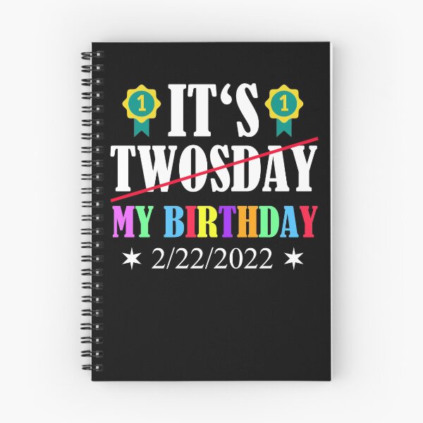 Item preview, Birthday Twosday February 22nd 2/22/2022 designed and sold by Club7Studios.