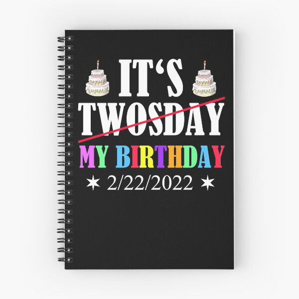Item preview, Birthday Twosday February 22nd 2/22/2022 designed and sold by Club7Studios.