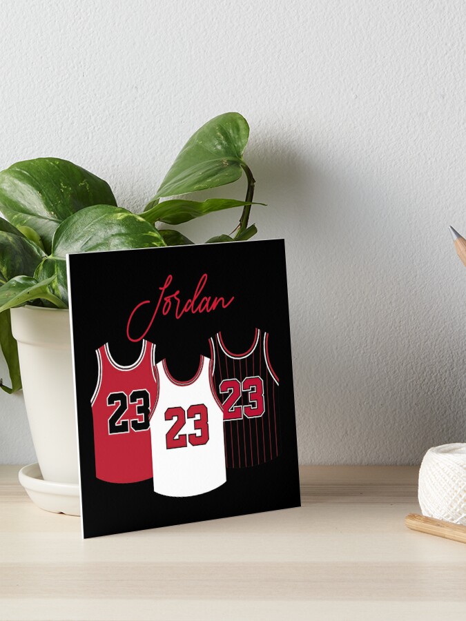 Michael Jordan Jerseys Sticker for Sale by BballJerseys