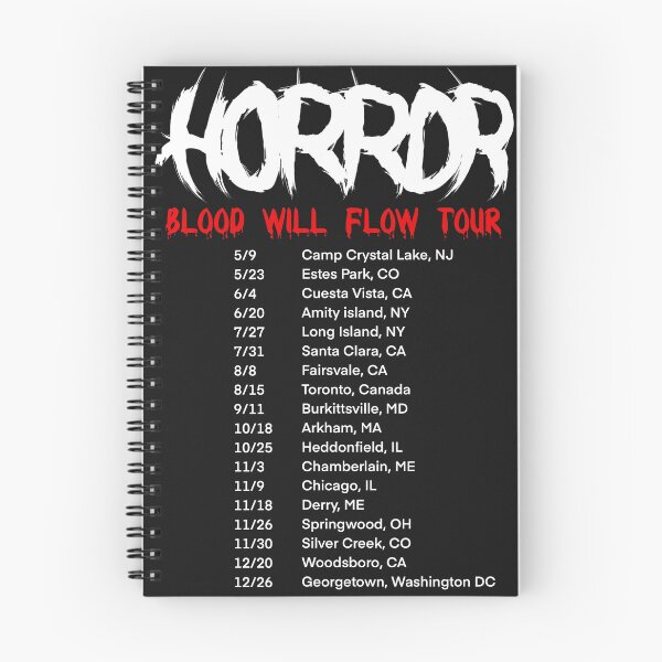 Item preview, Horror Movie Tour Shirt designed and sold by joefixit2.