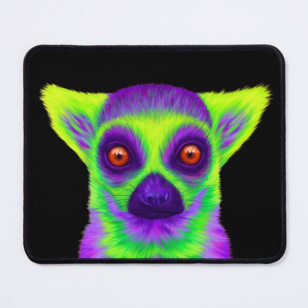 Item preview, Great and Purple Lemur designed and sold by NeonFuzz.